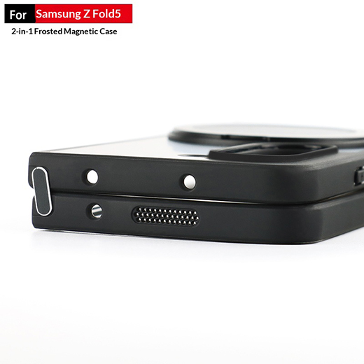 Samsung Z Fold 5 (Frosted Sheet) Rotating Magnetic Type